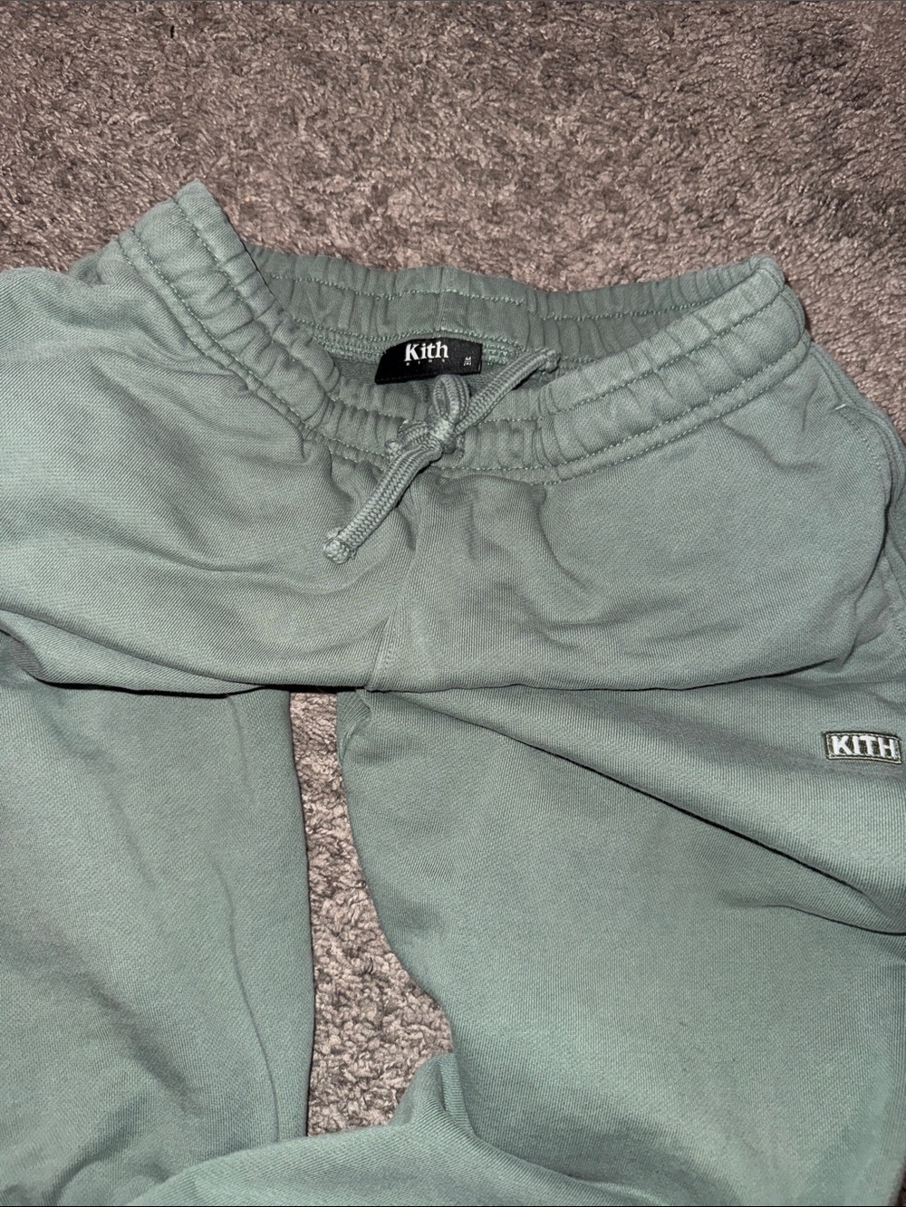 Kith Kids Sage Green Jogger Sweatpants